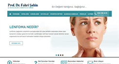 Desktop Screenshot of drfahrisahin.com